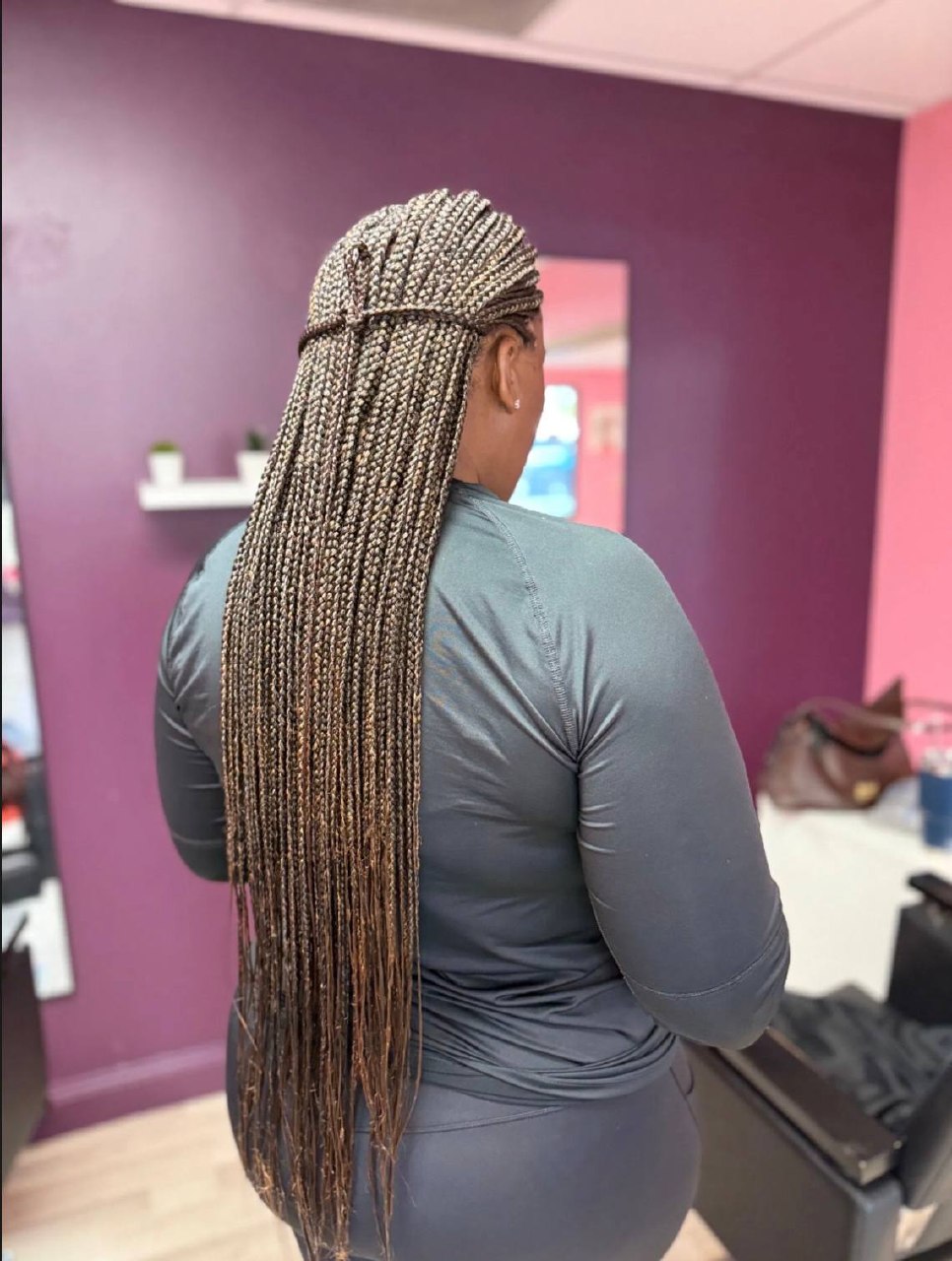 Knotless Braids Waist Length