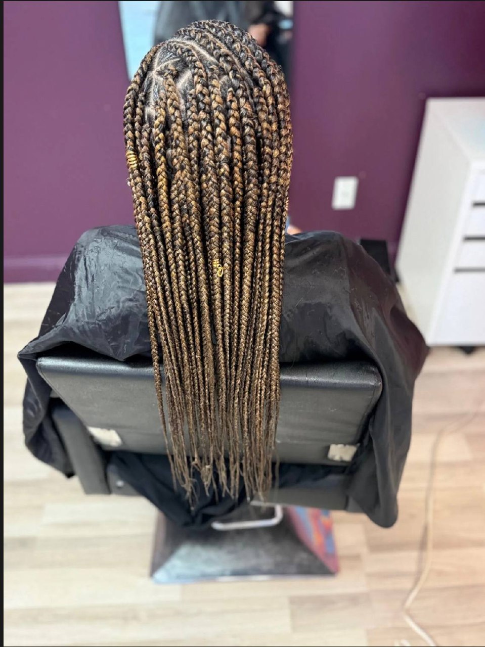 Knotless Box Braids Brown