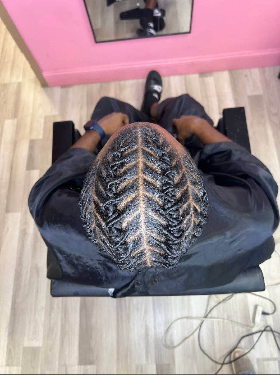 Fishbone Cornrows